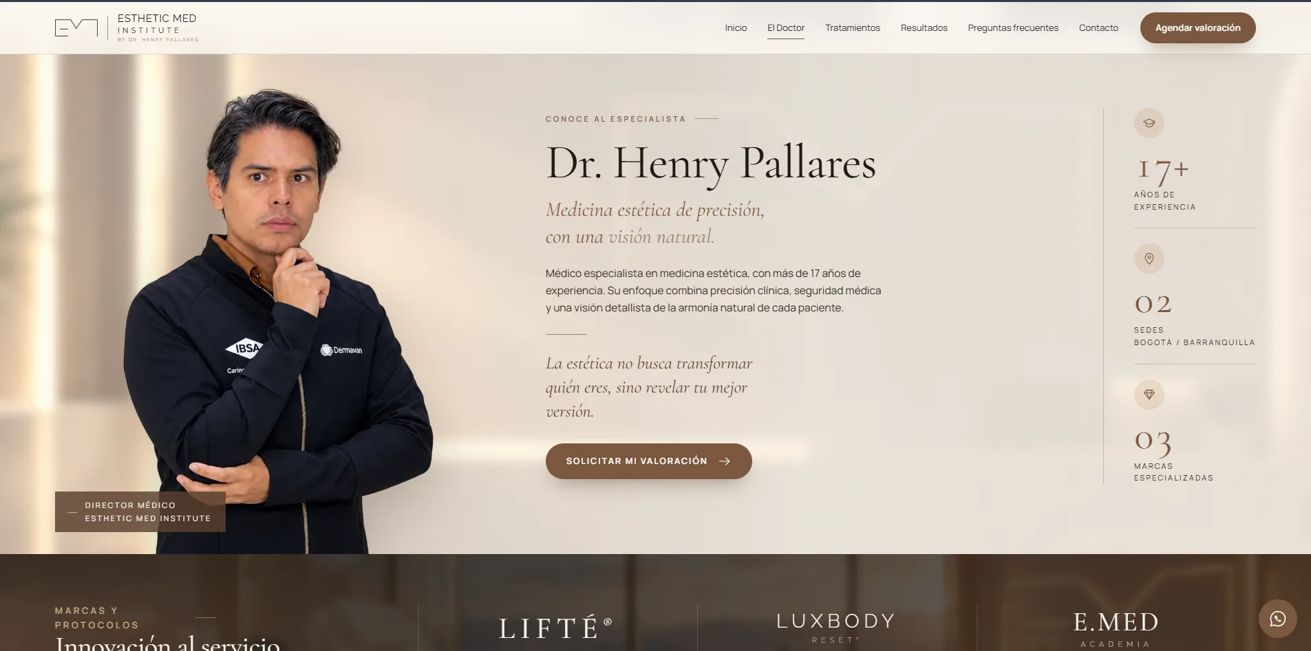 Dr. Henry Pallares - Estética Med Institute